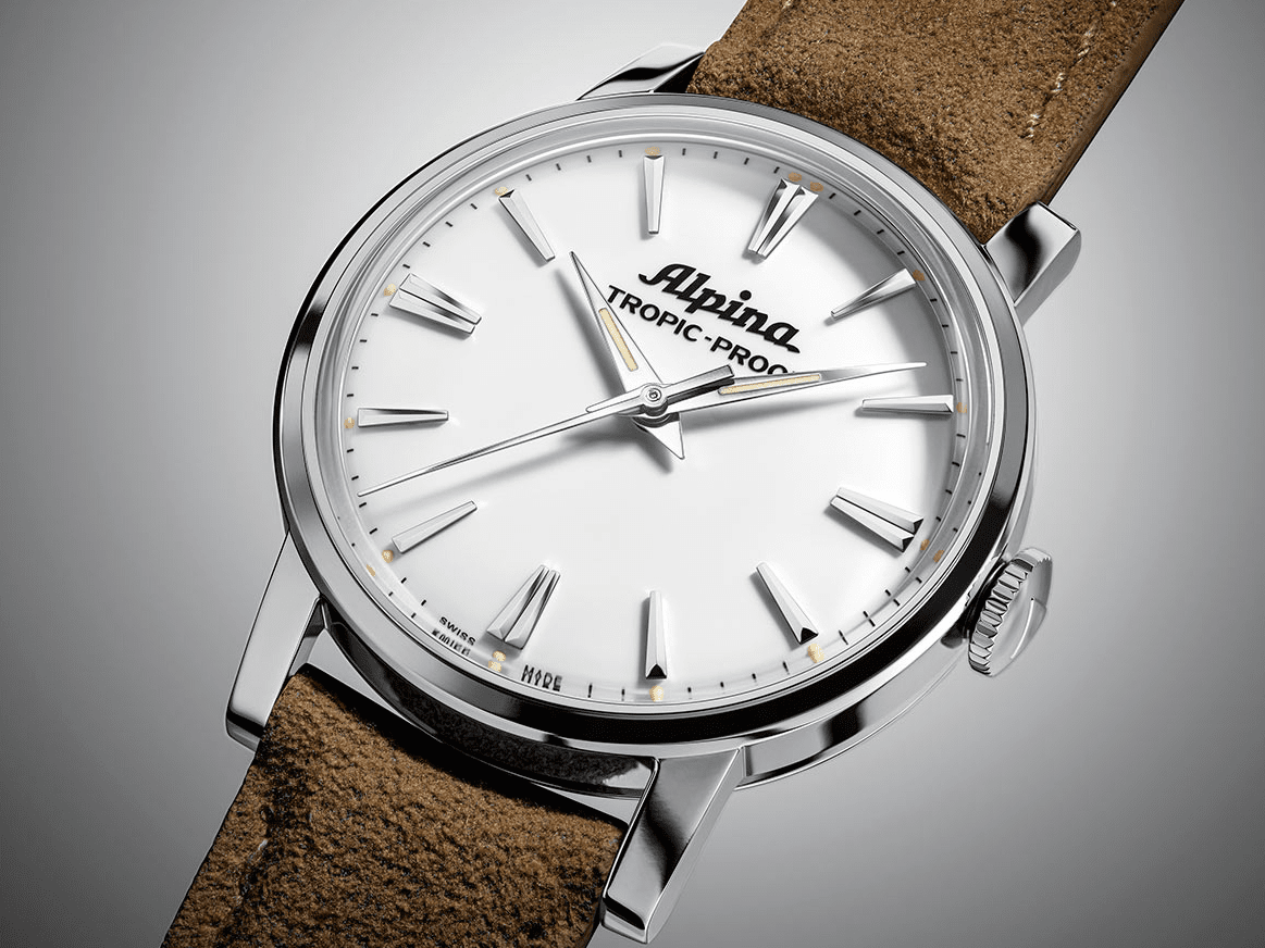 W&W 2025新錶速報!Alpina Tropic-Proof極簡黑白配 Alpina Tropic-Proof