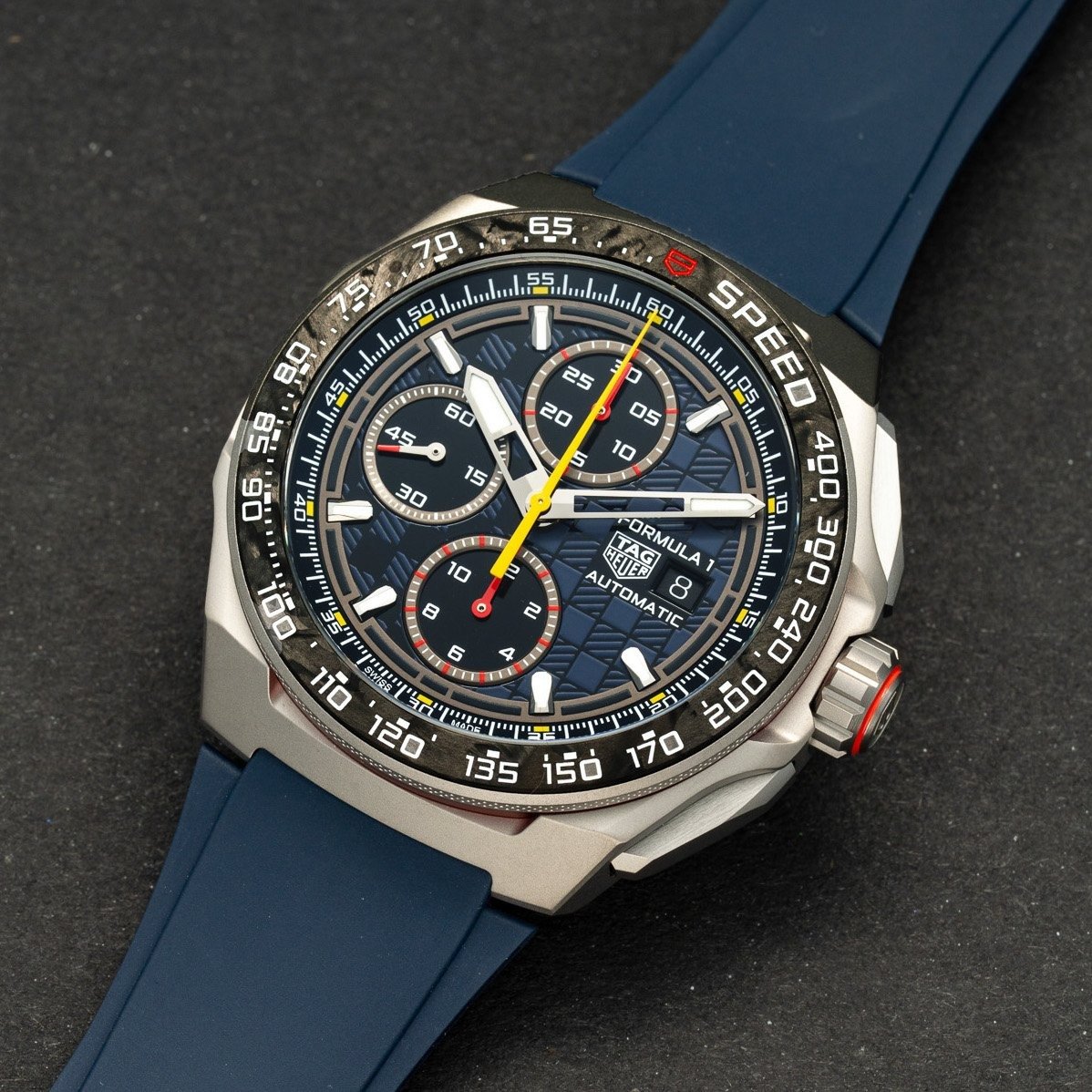 TAG Heuer|F1四連冠車手Max Verstappen專屬Monaco Split-Seconds Chronograph