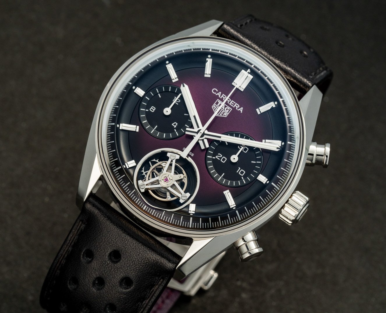 LVMH Watch Week: TAG Heuer新錶實拍|紫氣東來Carrera Chronograph及Carrera Chronograph Tourbillon