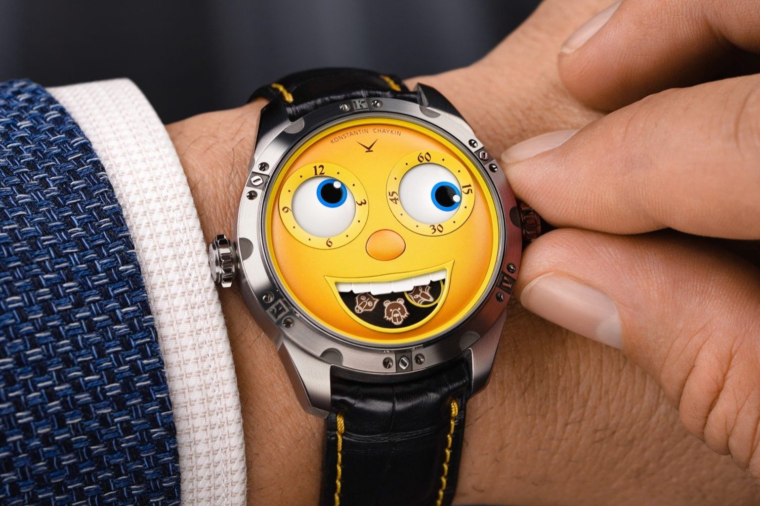 Konstantin Chaykin新錶實拍|Kolobok 2 黃色M&M