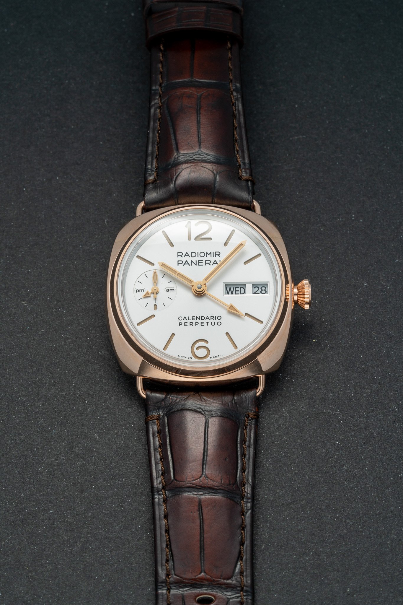 Panerai|新錶實拍:Radiomir系列首枚萬年曆錶PAM1453亮相