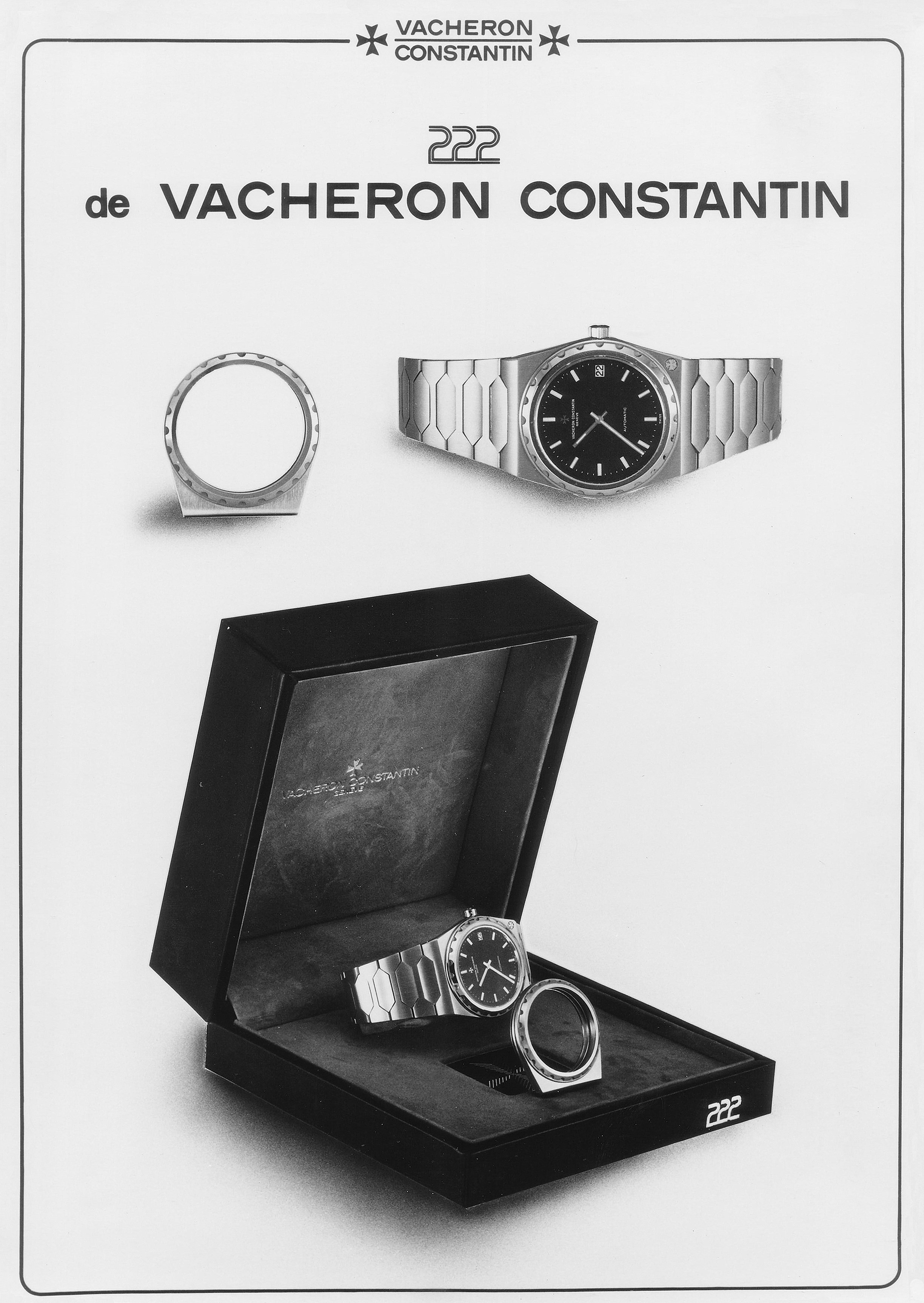 新錶實拍:Vacheron Constasntin |Historiques 222 鋼版隆重回歸 慶品牌270周年