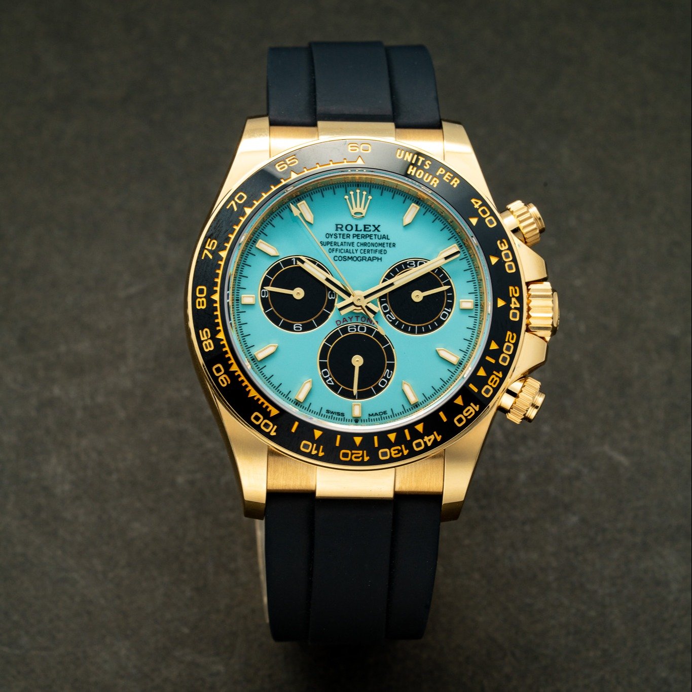 Rolex勞力士2025新錶：Cosmograph Daytona Tiffany Blue版本