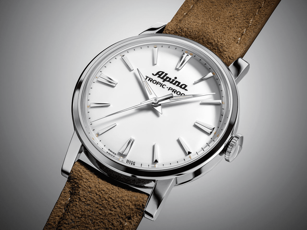 W&W 2025新錶速報!Alpina Tropic-Proof極簡黑白配 Alpina Tropic-Proof