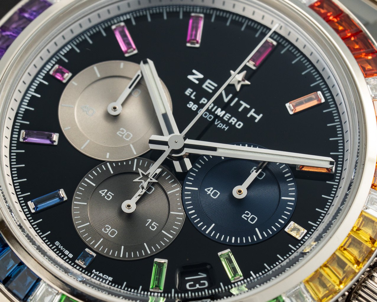 LVMH Watch Week:Zenith實拍|七色彩虹Chronomaster Sport Rainbow