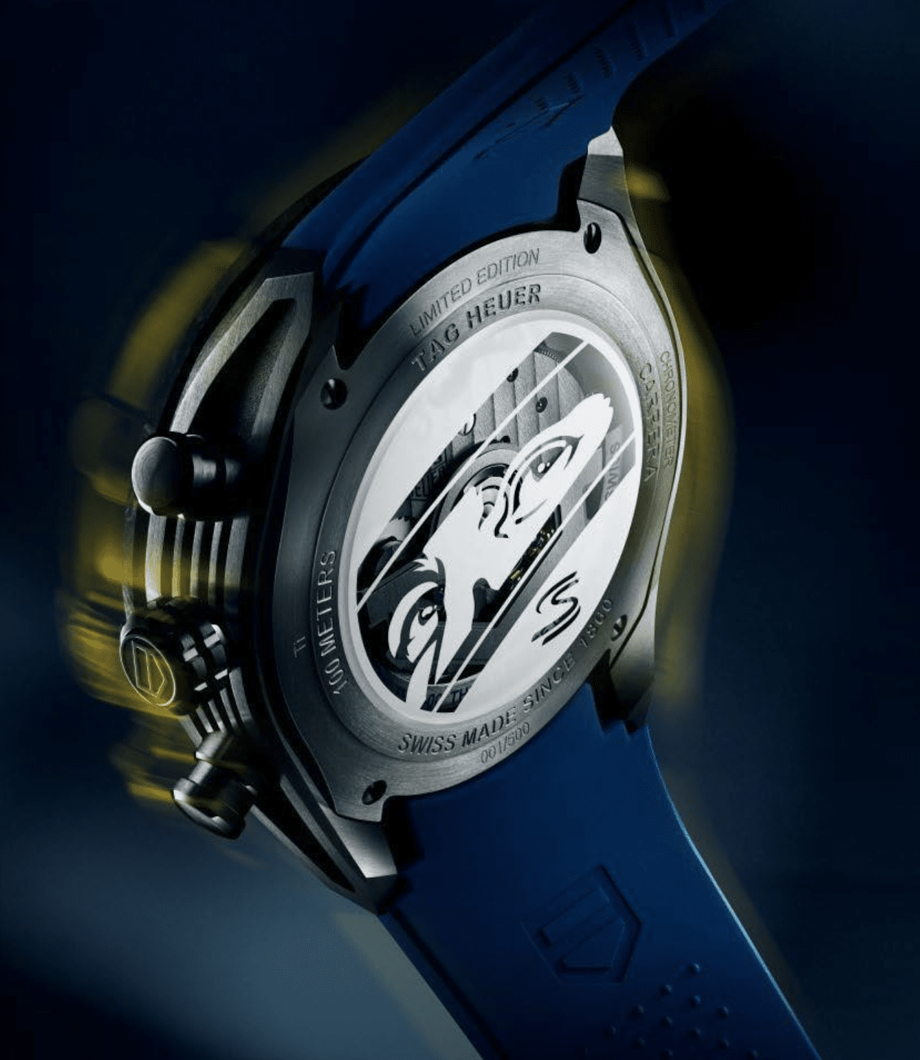TAG Heuer|Carrera Chronograph Tourbillon x Senna洗拿限量版陀飛輪計時錶