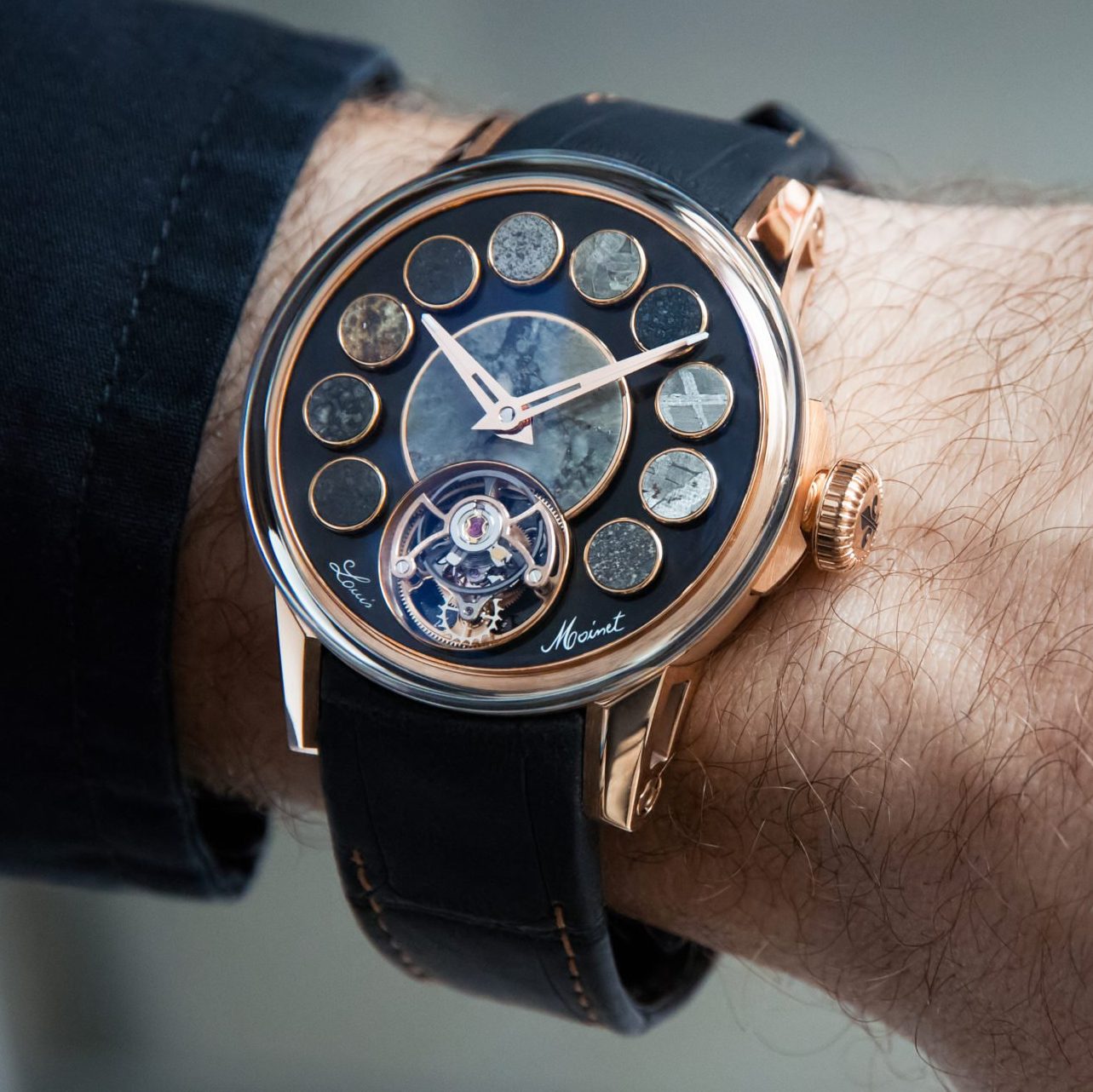 Louis Moinet|破紀錄最多隕石的腕錶
