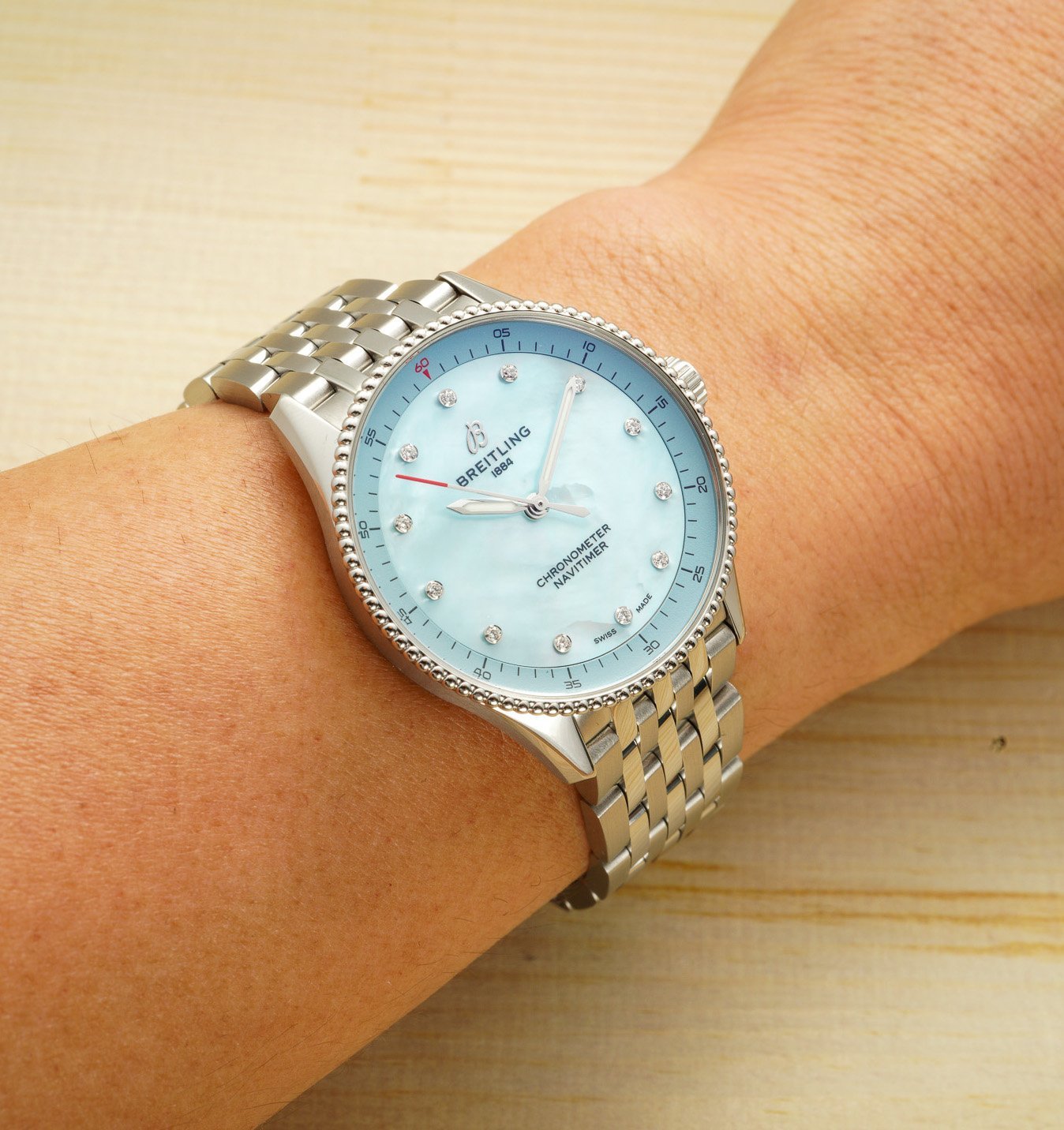 Breitling|新錶實拍:嬌小玲瓏Navitimer