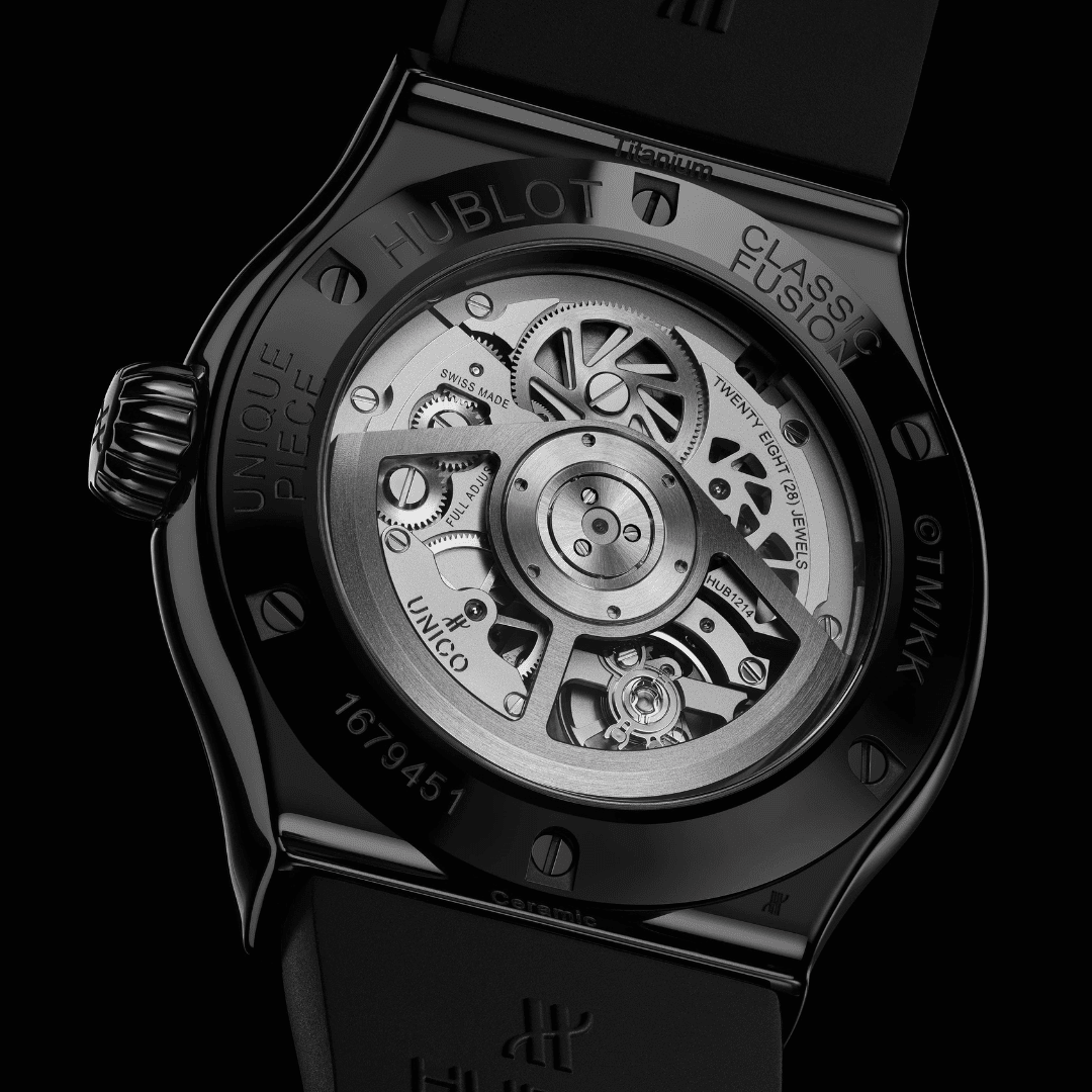 Hublot|Classic Fusion村上隆黑色陶瓷彩虹腕錶11月上拍富藝斯