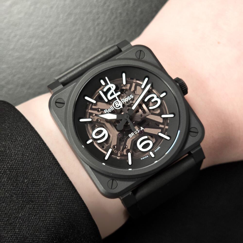 Bell & Ross BR-03 Skeleton Ceramic WW25
