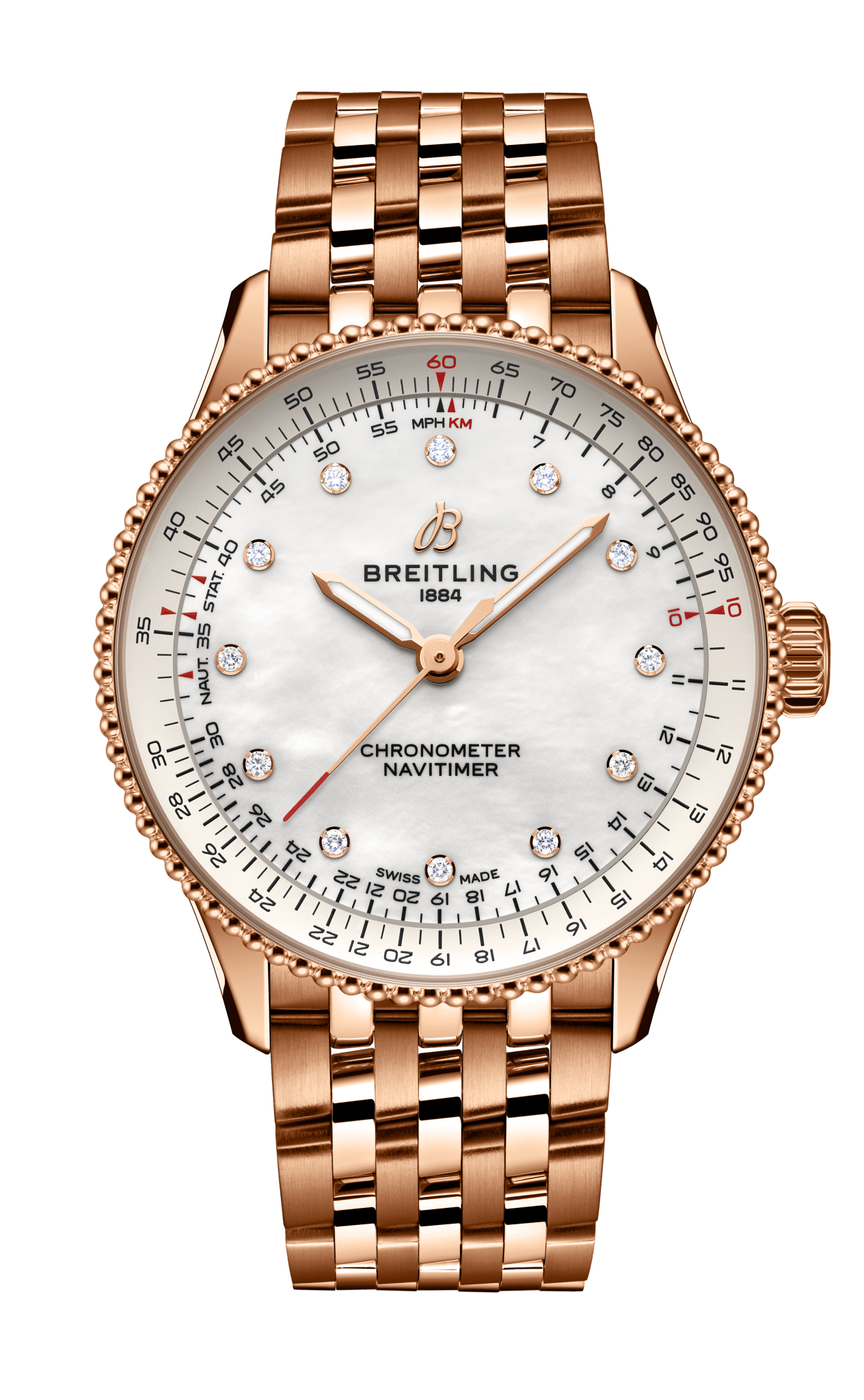 Breitling|新錶實拍:嬌小玲瓏Navitimer
