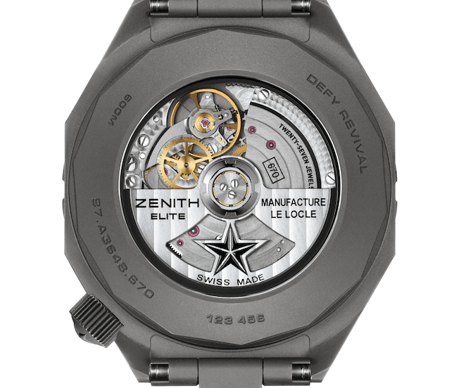 Zenith|Shadow暗黑版DEFY潛水錶