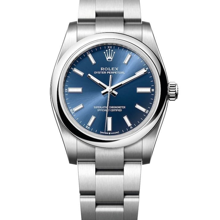 藍面鏈帶腕錶大檢閱｜不銹鋼版Historiques 222熱潮！Rolex藍勞、Tudor Black Bay新款、PP、AP都有 附價錢介紹