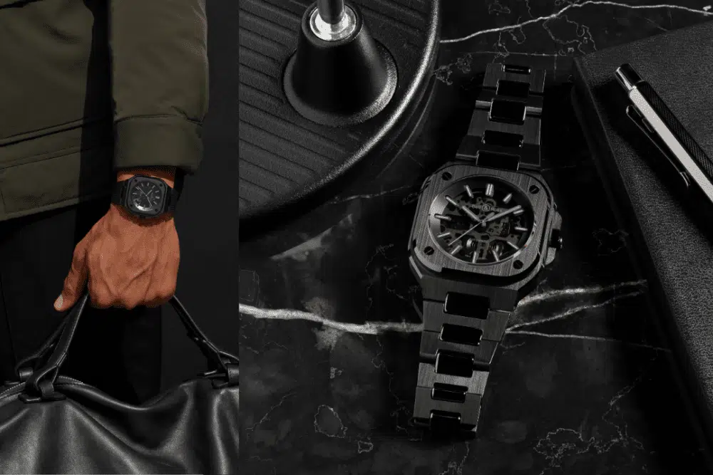 Bell & Ross｜限量黑魂陶瓷BR-05 Skeleton Phantom Ceramic