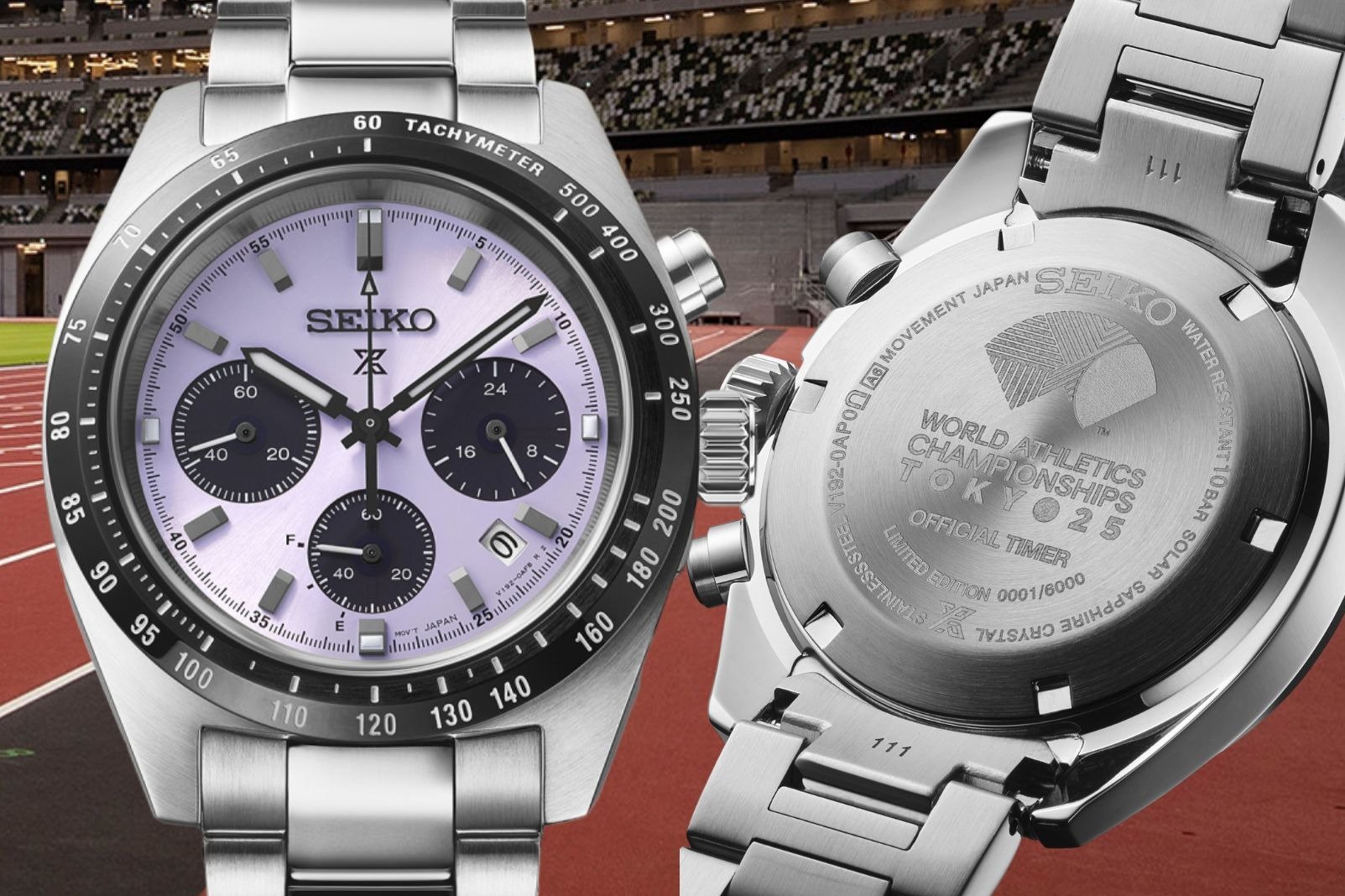 Seiko｜2025世界田徑錦標賽特別版 Prospex Speedtimer Solar Chronograph WAC Tokyo 2025