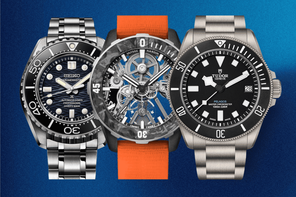 2025最強潛水錶合集｜Tudor 千米防水、Ulysse Nardin史上最輕、Seiko SLA081逐款睇