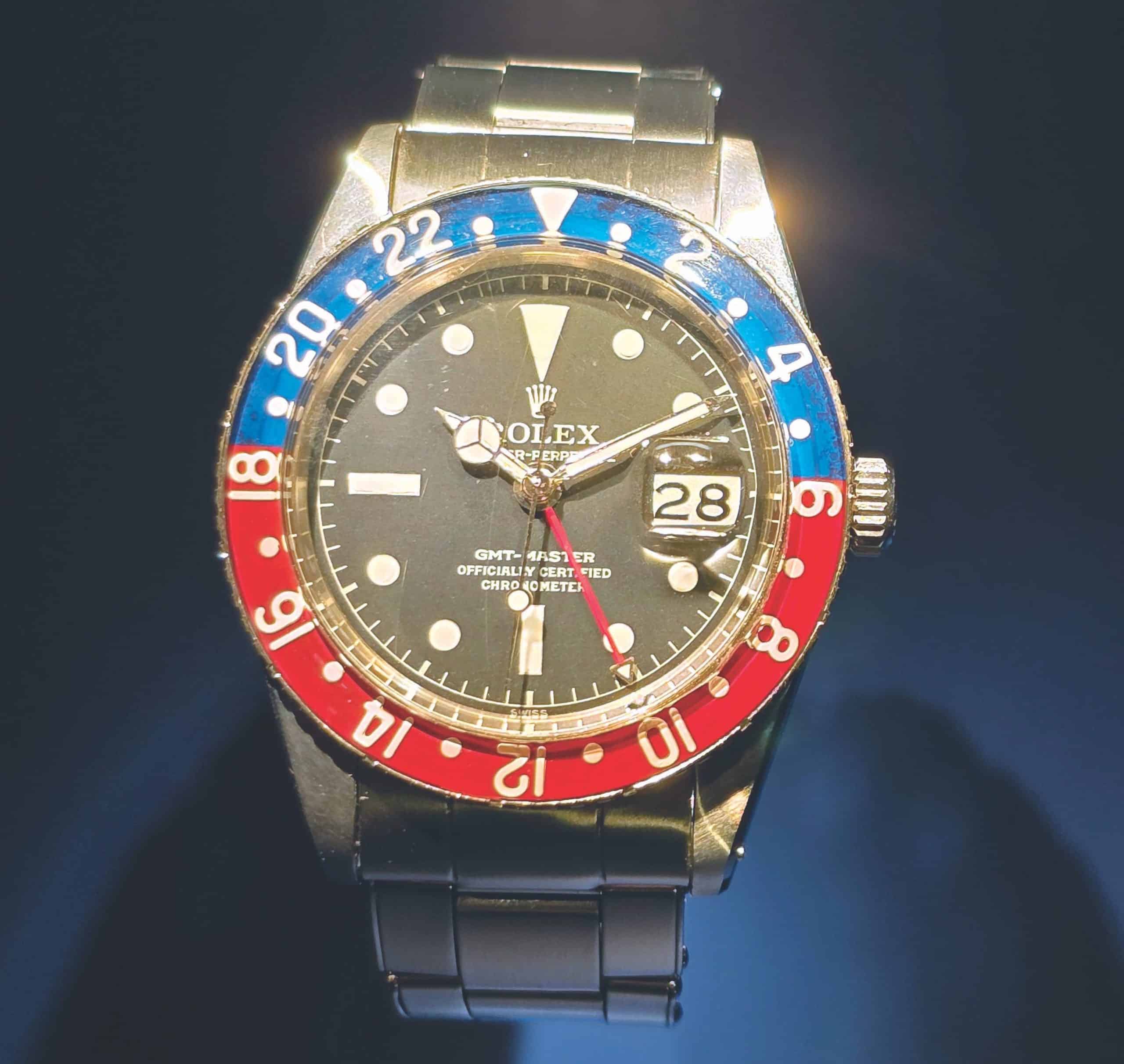 1955年面世的第一代Rolex GMT-Master