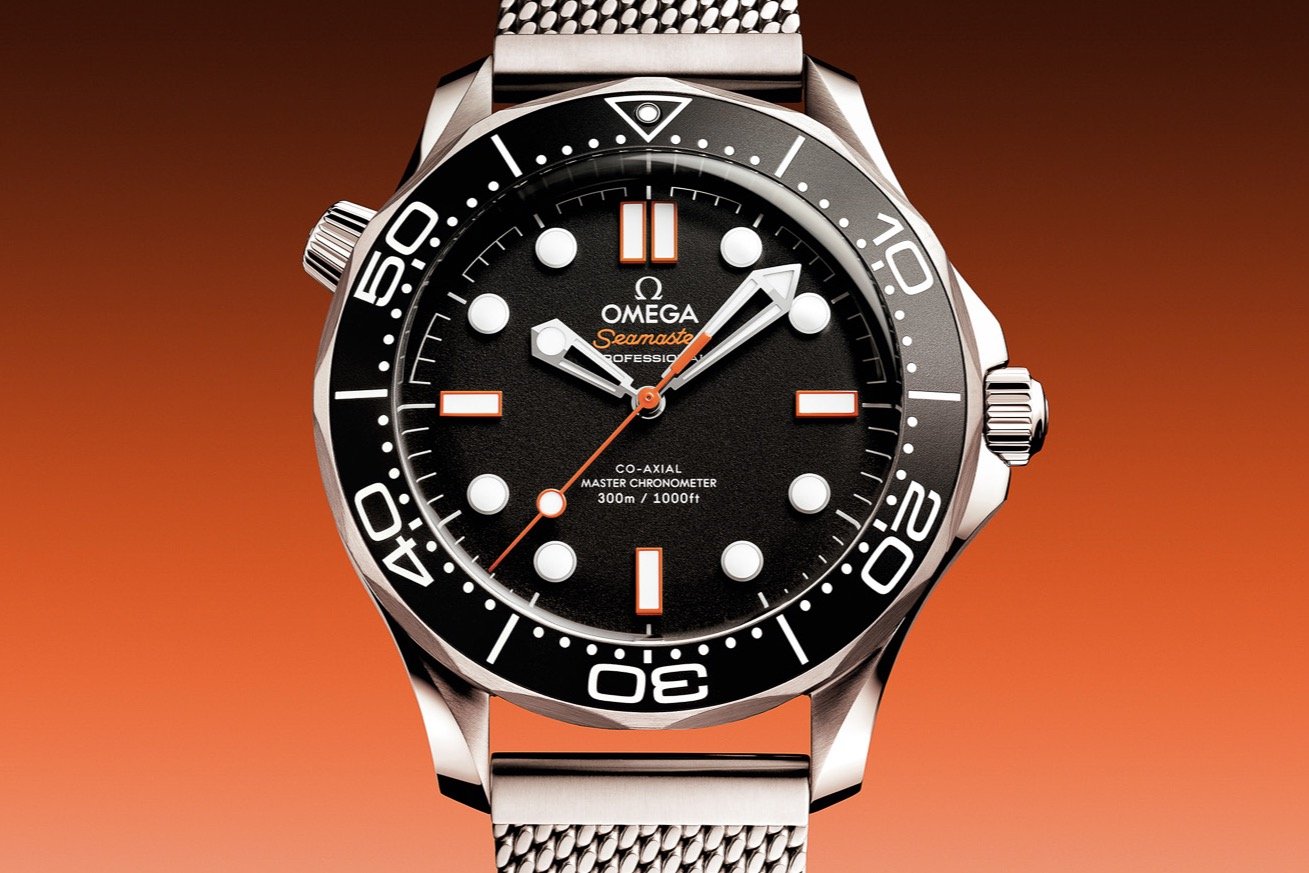 Omega ｜Seamaster Diver 300M Orange 注入夏日橙調