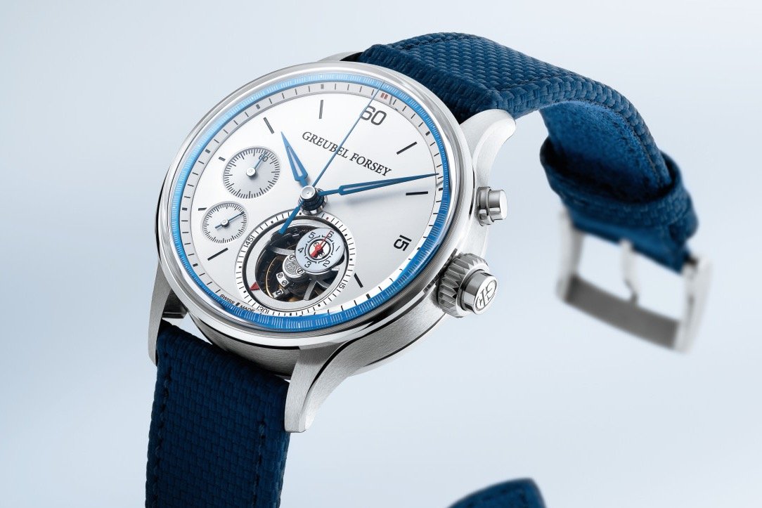 Greubel Forsey｜Nano Foudroyante White Gold 閃電跳秒錶白金版登場