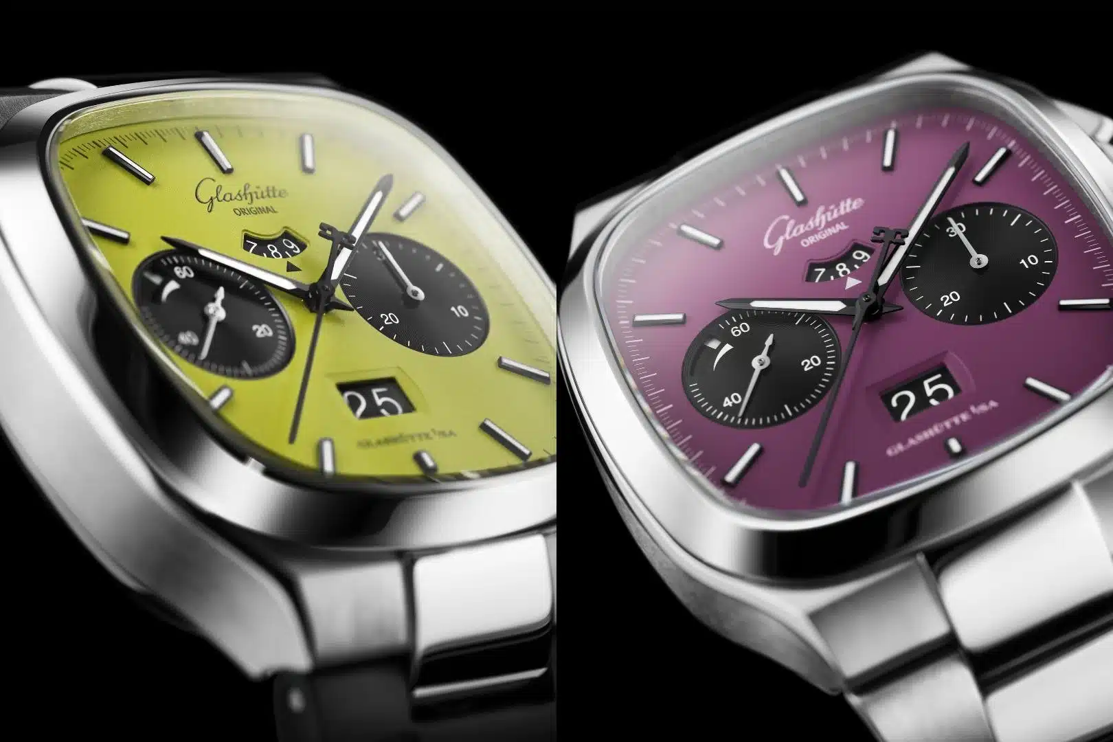 Glashütte Original|復古霓虹燈 Seventies Chronograph Panorama Date Glashütte Original|復古霓虹燈 Seventies Chronograph Panorama Date