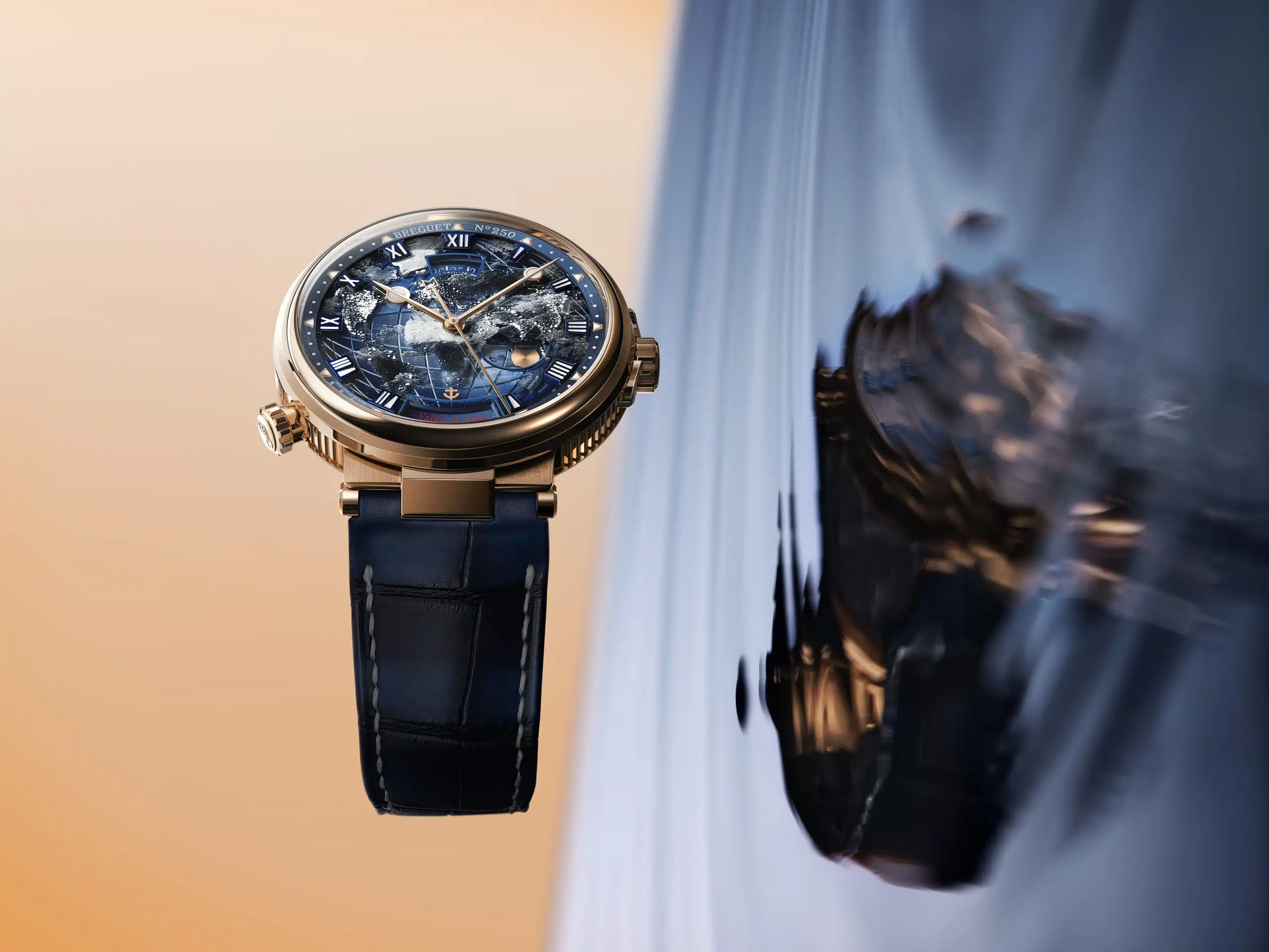 Breguet|腕上環遊世界 Marine Hora Mundi 5555