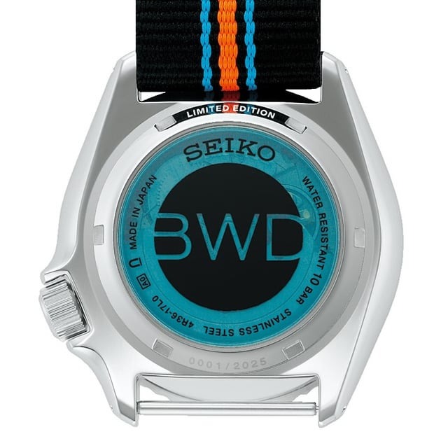 Seiko x Bamford｜半透明Time Sonar風格 5 Sports BAMFORD Limited Edition｜限量2,025枚