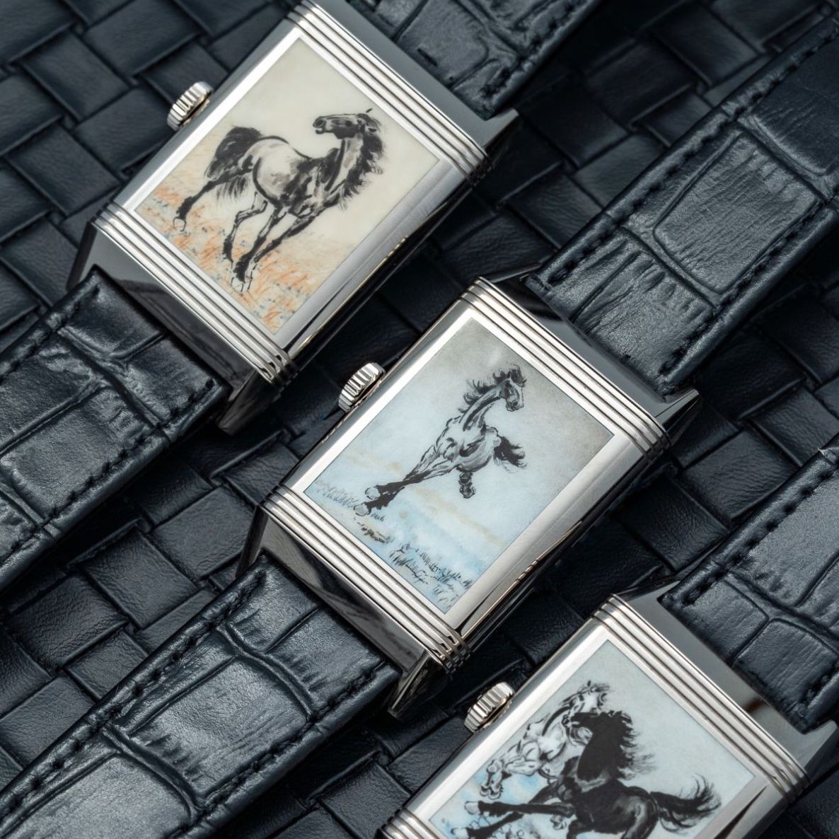 Jaeger-LeCoultre｜新錶實拍：Reverso Tribute Enamel “Xu Beihong” 徐悲鴻限量腕錶