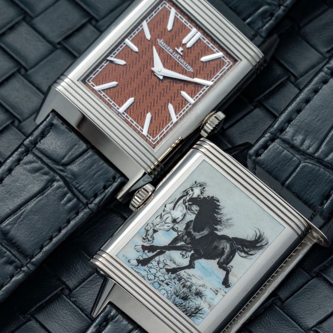 Jaeger-LeCoultre｜新錶實拍：Reverso Tribute Enamel “Xu Beihong” 徐悲鴻限量腕錶