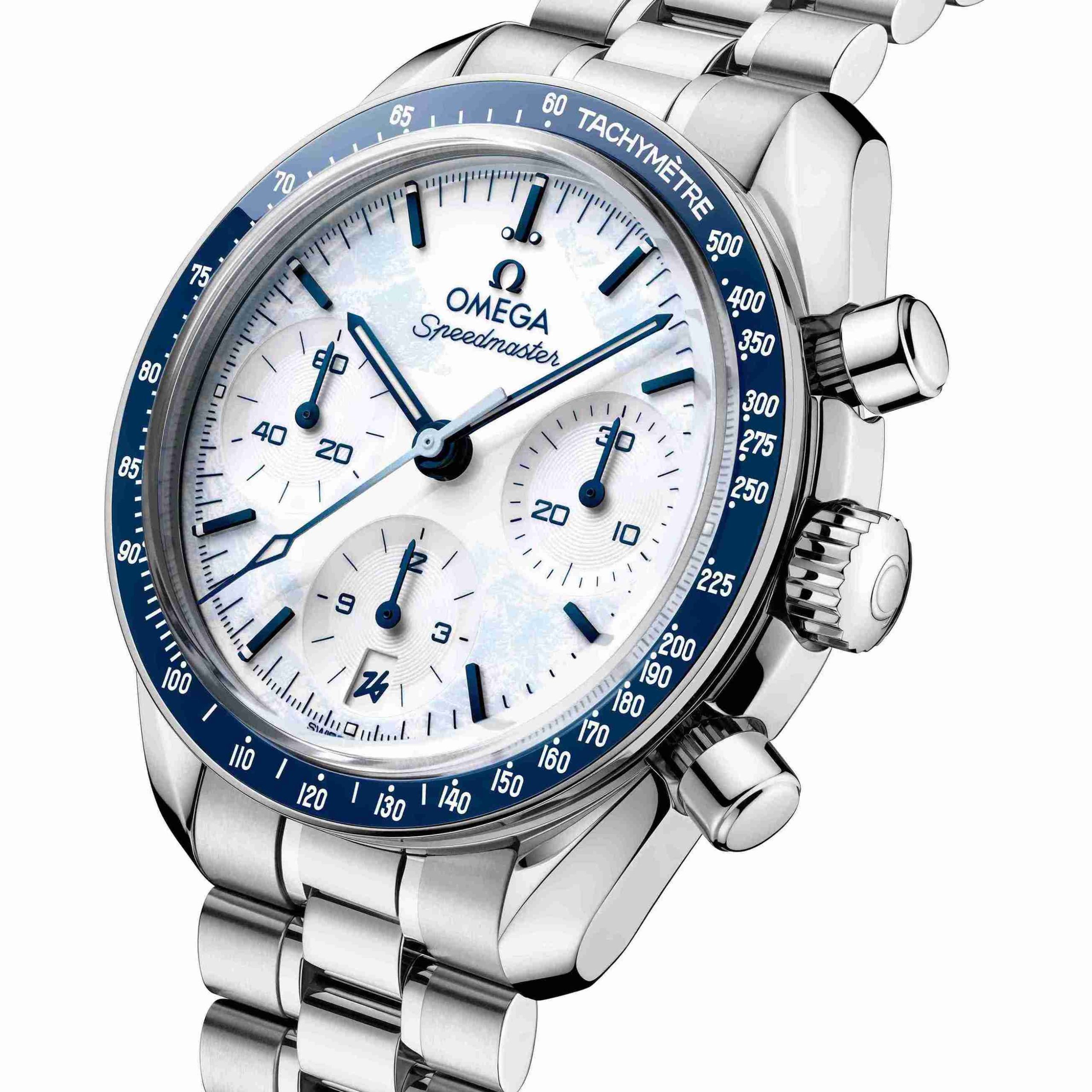 Omega｜Speedmaster冬奧紀念版！Milano Cortina 2026白面藍圈38mm腕錶設計與價錢