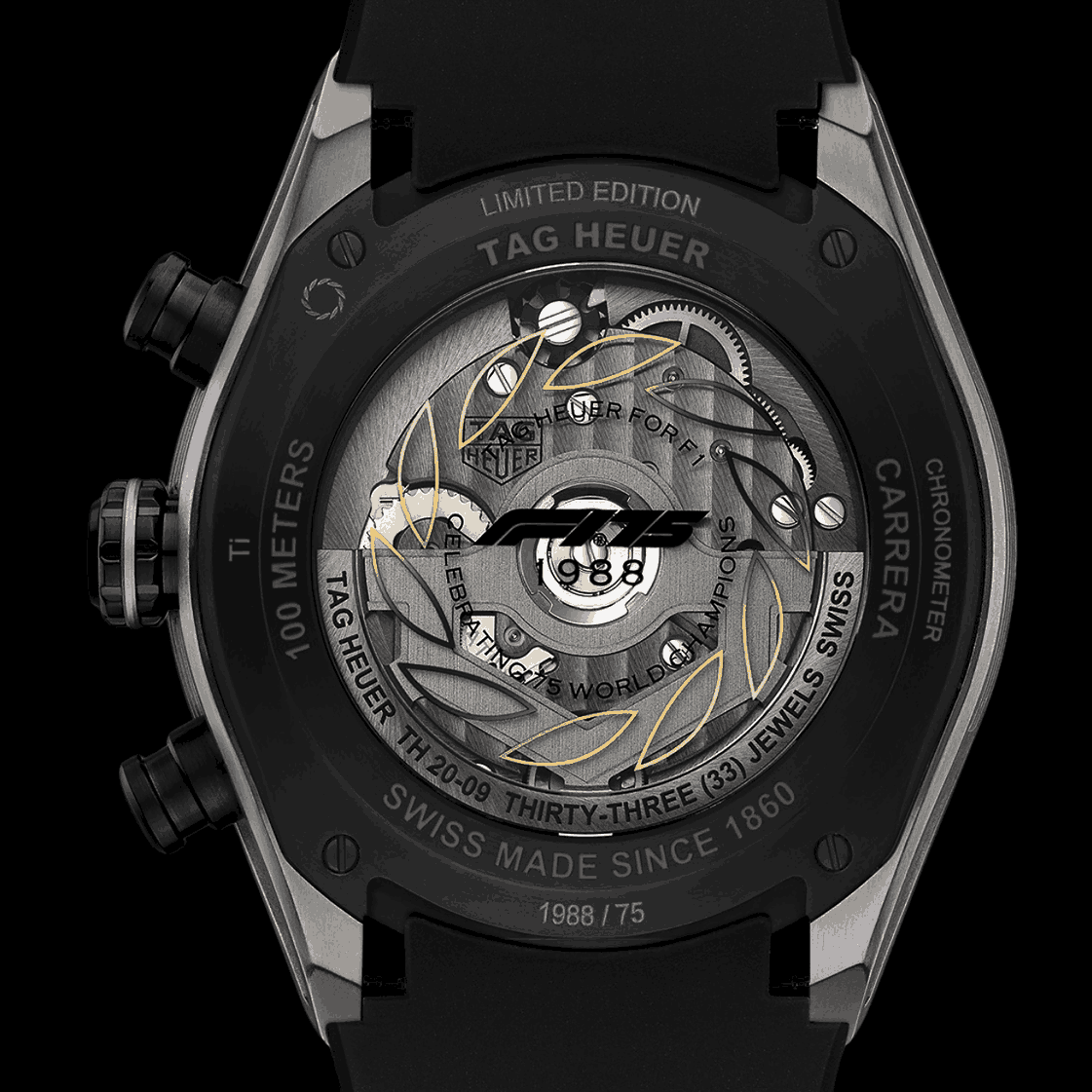 TAG Heuer｜Carrera Extreme Sport三大新作：F1 75周年限量陀飛輪、Twin-Time GMT與玫瑰金Chronograph