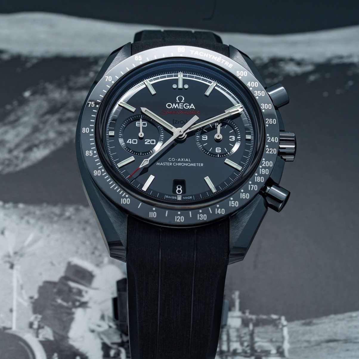 OMEGA｜Speedmaster七款Dark、Grey Side of the Moon黑灰陶瓷新作 實拍+重點介紹