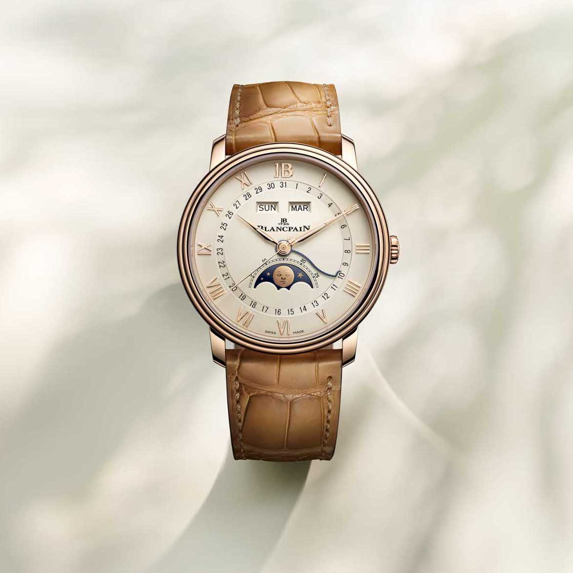 Blancpain Villeret系列3款新作 全日曆月相、超薄三針演繹秋日優雅-11