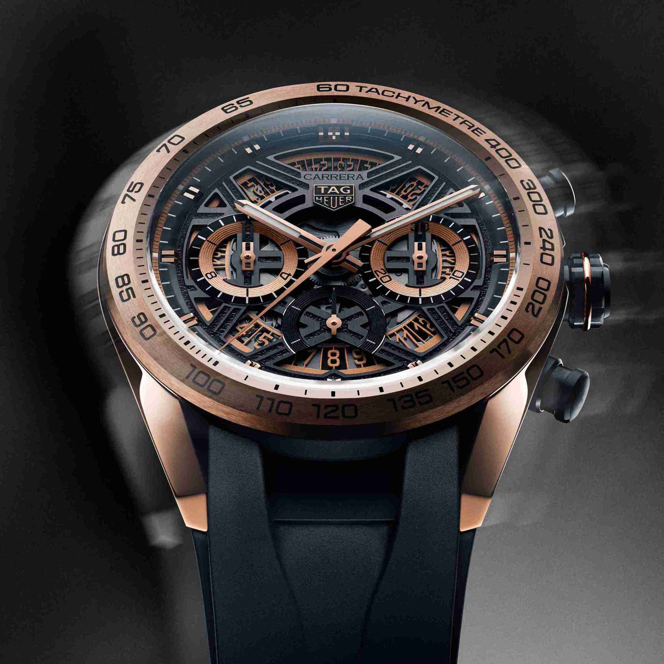 TAG Heuer｜Carrera Extreme Sport三大新作：F1 75周年限量陀飛輪、Twin-Time GMT與玫瑰金Chronograph