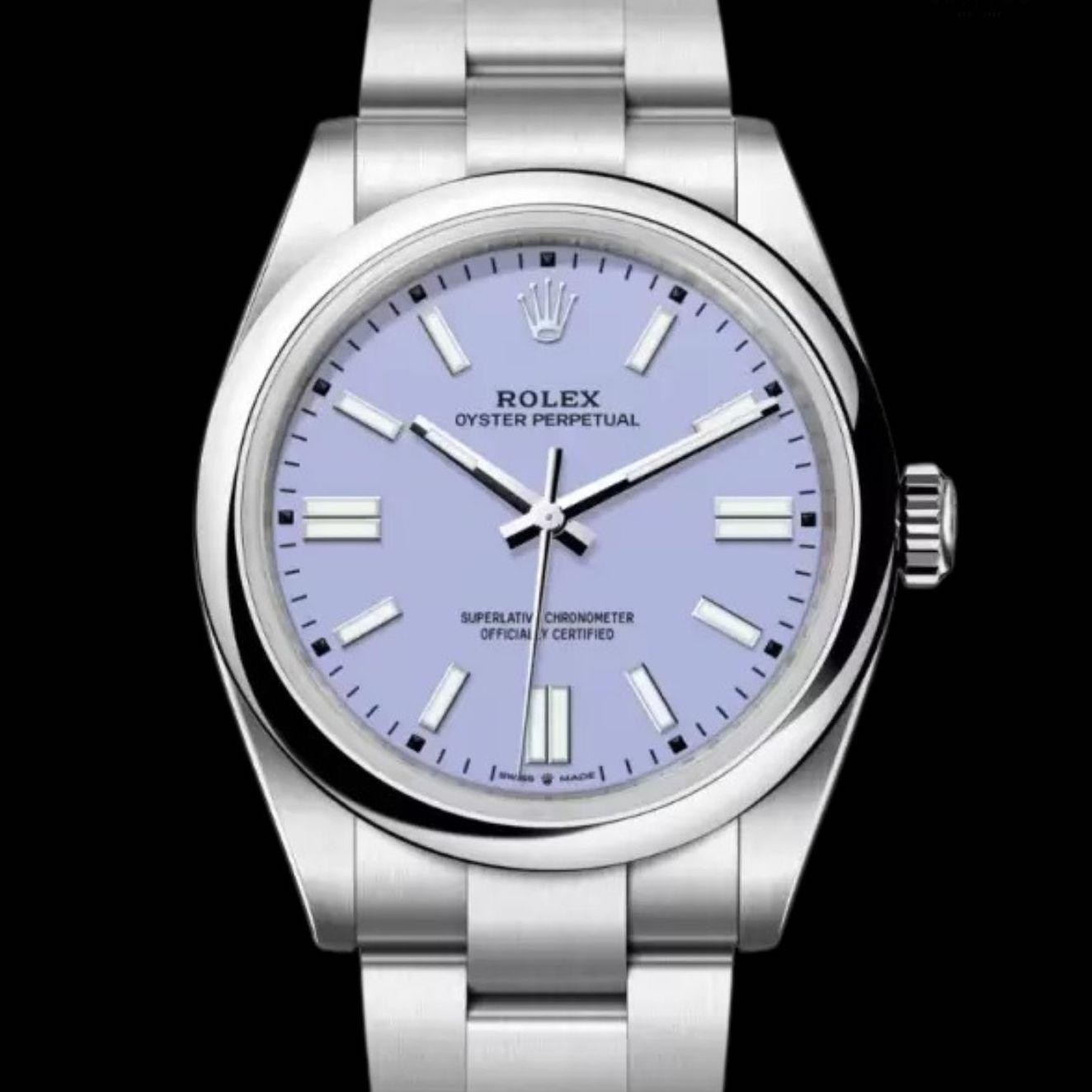 Rolex Oyster Perpetual 41mm 薰衣草紫上手實拍、Rolex OP 41 糖果粉紅 Ref.134300