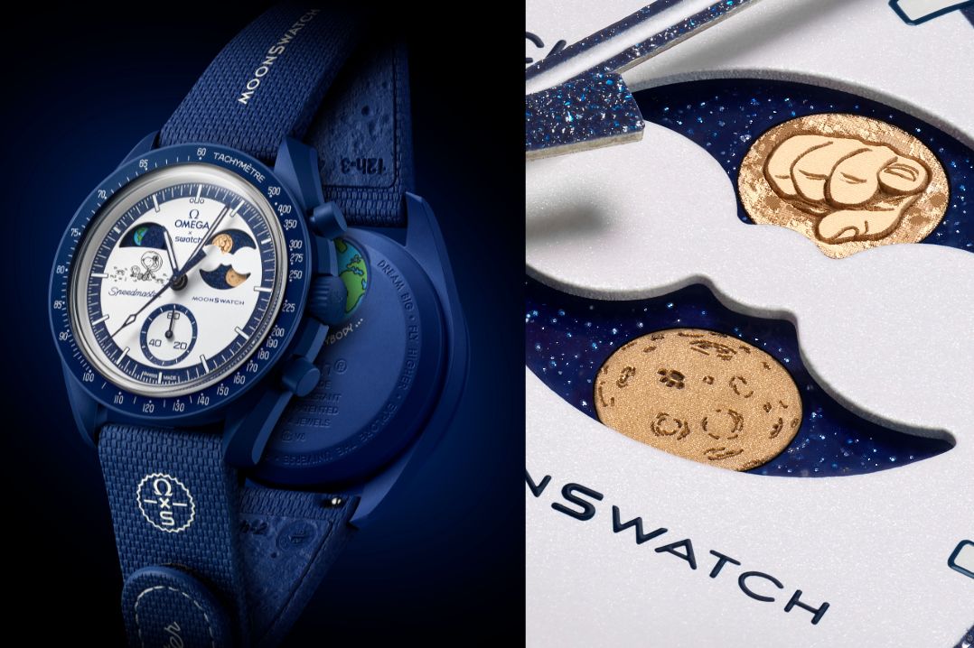 Moonswatch x Snoopy MISSION TO EARTHPHASE – MOONSHINE GOLD