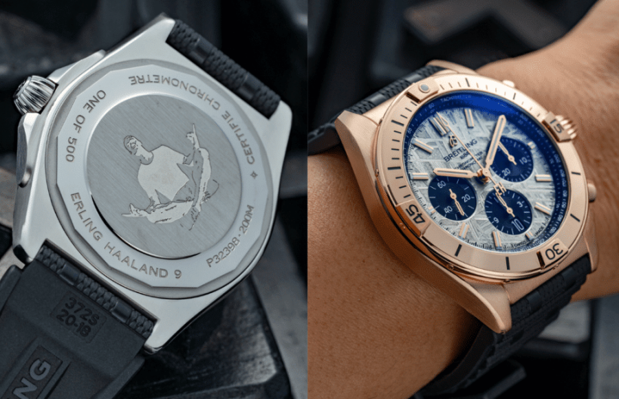 Breitling x 夏蘭特｜新錶實拍：Chronomat隕石雙雄 限量聯乘腕錶