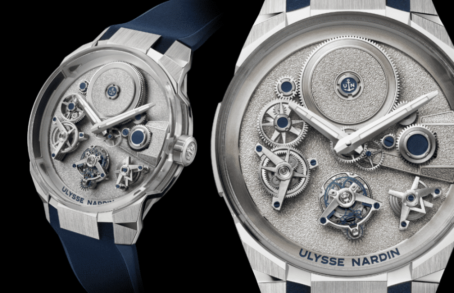 Ulysse Nardin｜懸浮視覺來襲 Blast [Free Wheel Maillechort]