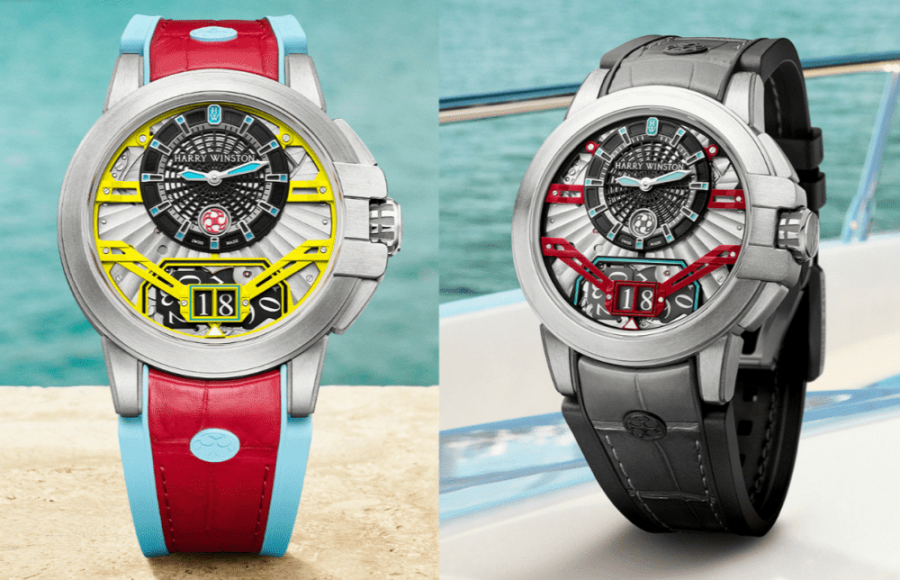 Harry Winston｜Zalium Variations 三色狂想曲