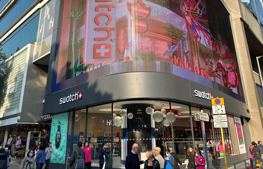 Swatch｜尖沙咀Mira Place新店 融入香港傳統特色