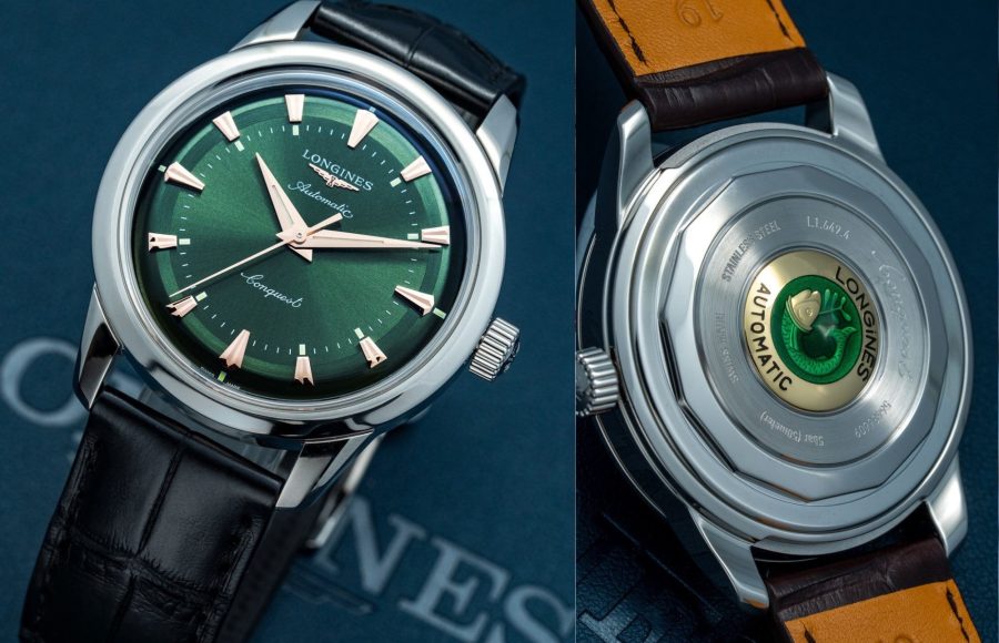 Longines｜Conquest Heritage 古典琺瑯徽章加持