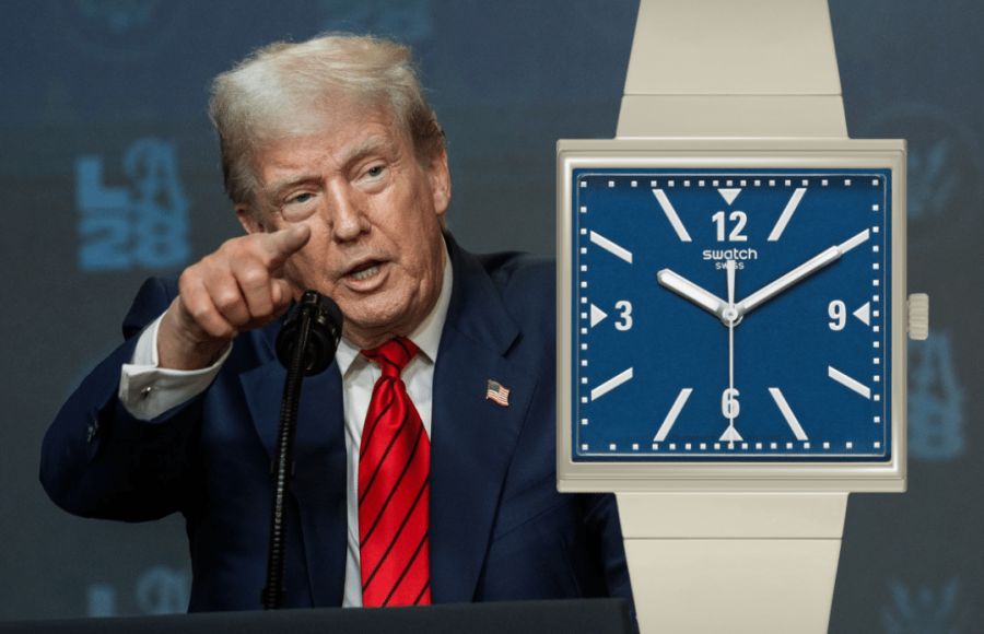 Swatch嘲諷特朗普39%關稅 3、9調轉新錶積極挑釁？