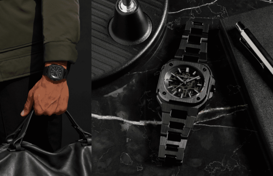 Bell & Ross｜限量黑魂陶瓷BR-05 Skeleton Phantom Ceramic