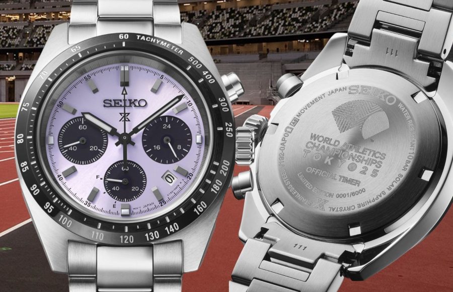 Seiko｜2025世界田徑錦標賽特別版 Prospex Speedtimer Solar Chronograph WAC Tokyo 2025
