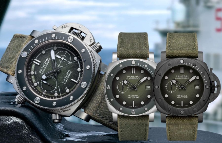 Panerai｜Submersible Marina Militare新作上場 PAM1699、PAM1697、PAM1698