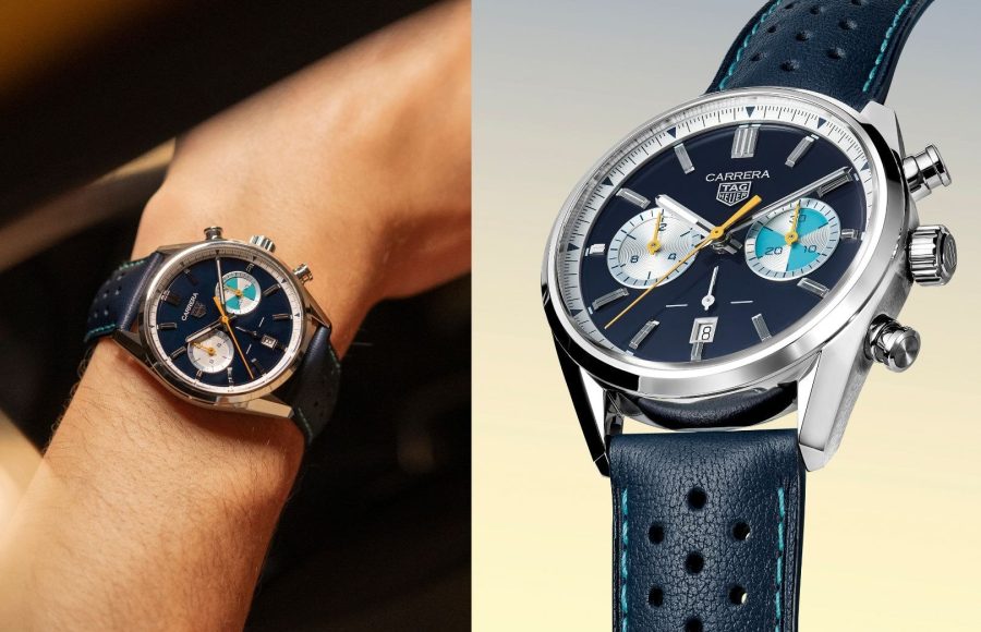 TAG Heuer｜悠揚夏日的藍 Carrera Chronograph限量計時錶 介紹及價錢