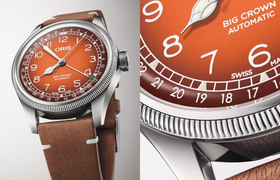 oris-big-crown-cervo-volante-caramel-dial