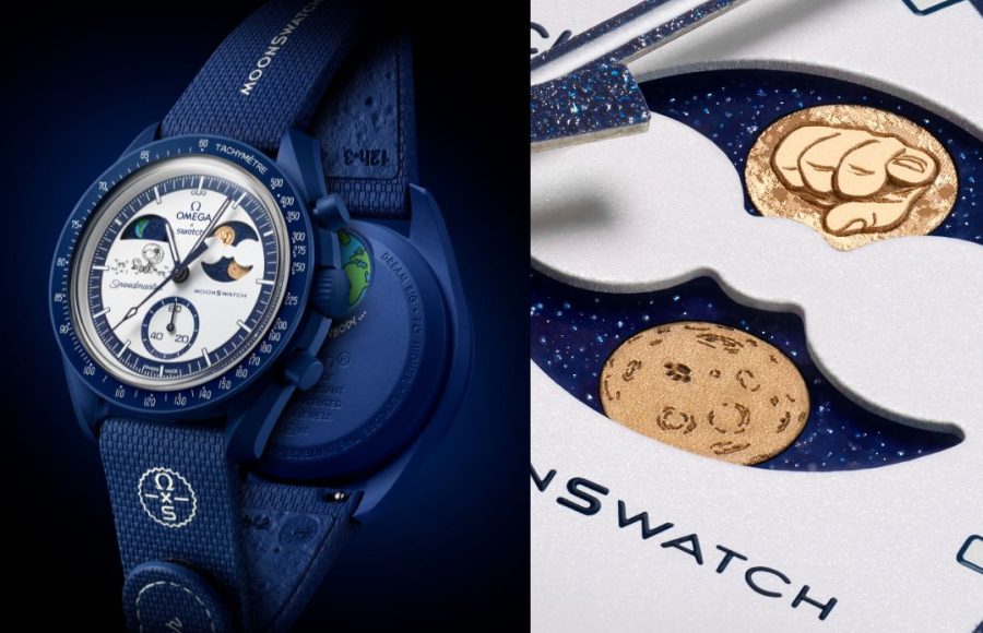Moonswatch x Snoopy MISSION TO EARTHPHASE – MOONSHINE GOLD