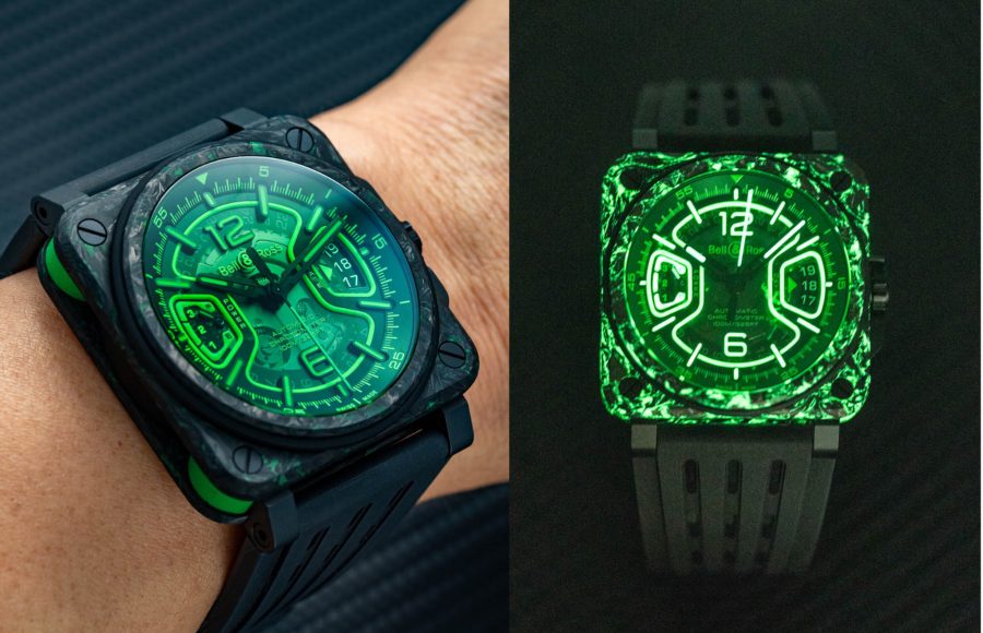 Bell & Ross｜新錶實拍：劃破黑暗的綠光 BR-X3 Night Vision